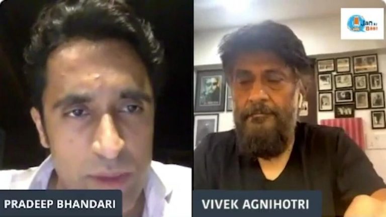 In conversation with Pradeep Bhandari ace filmmaker Vivek Ranjan Agnihotri “Bollywood Mafia affiliations can be decoded as per a chronology