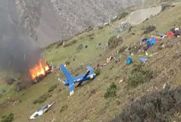 केदारनाथ में एक हेलिकॉप्टर क्रैश, हादसे में पायलट समेत सभी 7 लोगों की मौत