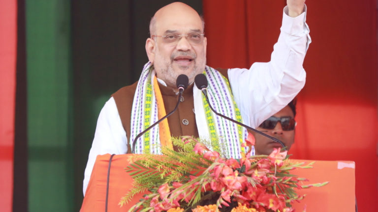 कर्नाटक में मुस्लिमों को 4% कोटा खत्म करने पर बोले अमित शाह -धार्मिक आधार पर कोटा वैध नहीं