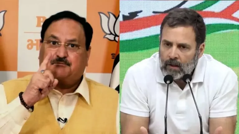‘OBC समाज का किया अपमान’, नड्डा बोले- राहुल गांधी में अहंकार बड़ा और समझ छोटी’