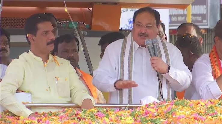कर्नाटक चुनाव: बीजेपी अध्यक्ष जेपी नड्डा रोड शो के माध्यम से भरेंगे हुंकार