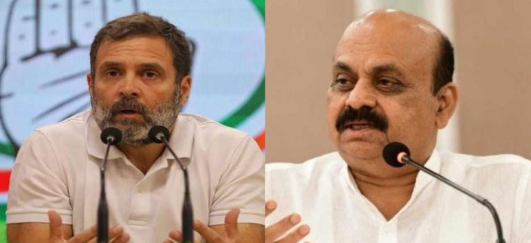 कर्नाटक: भ्रष्टाचार पर सीएम बोम्मई ने राहुल गांधी को घेरा, बोले- उन्हें भूलने की बीमारी
