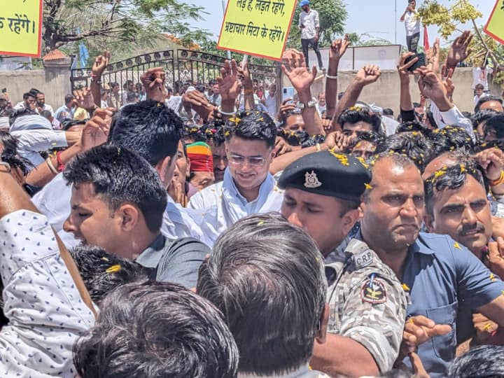 भ्रष्टाचार के मुद्दे पर पांच दिवसीय ‘जन संघर्ष यात्रा’ पर निकले सचिन पायलट