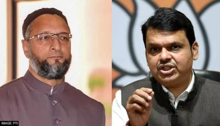 देवेंद्र फडणवीस के “औरंगजेब की औलाद” वाले बयान पर भड़के ओवैसी; पूछा- बताओ गोड़से की औलाद कौन है?