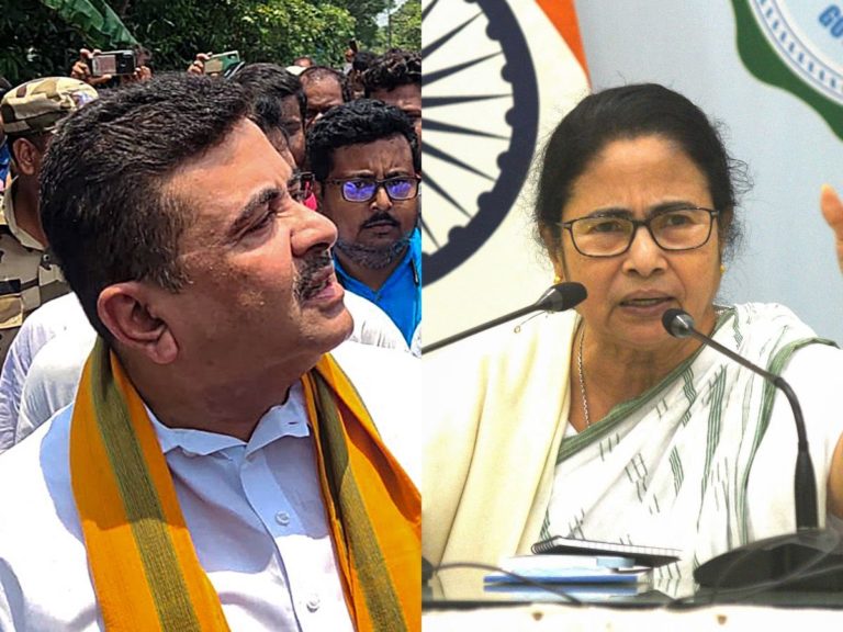 सुवेंदु अधिकारी का ममता की पार्टी पर बड़ा आरोप -ट्रेन हादसा TMC की साजिश, रेलवे अफसरों के फोन टैप किए