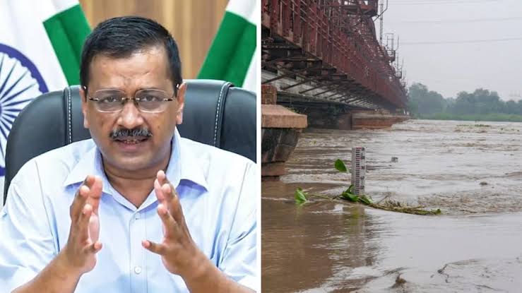 बाढ़ को दिल्ली और हरियाणा में जुबानी जंग तेज; दिल्ली बाढ़ के लिए सीएम केजरीवाल ने हाथिनीकुंड बैराज को जिम्मेदार ठहराया