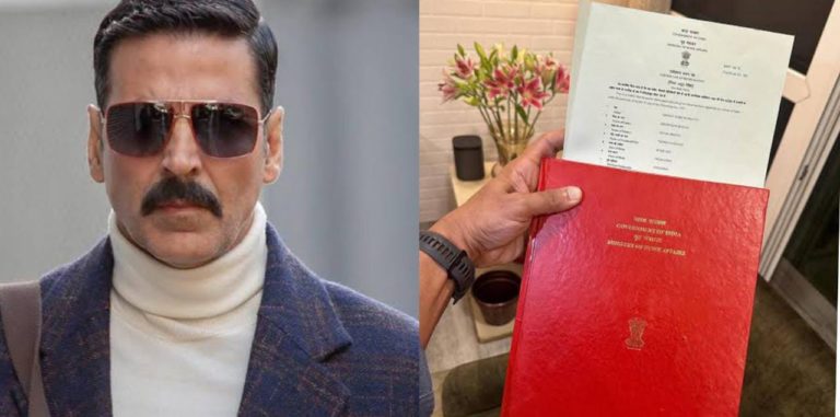 बॉलीवुड अभिनेता अक्षय कुमार को मिली भारतीय नागरिकता, बोले- दिल और नागरिकता दोनों हिंदुस्तानी