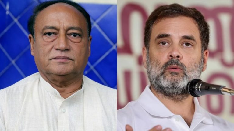 राहुल गांधी के हिंदू हिंसक वाले बयान पर कांग्रेस में दरार, वरिष्ठ कांग्रेस नेता लक्ष्मण सिंह ने दी नसीहत