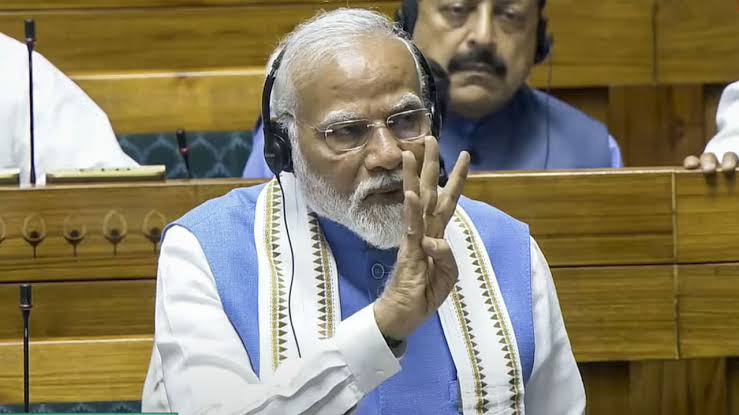 प्रधानमंत्री नरेंद्र मोदी का संसद में राहुल गांधी पर पलटवार, बोले- कांग्रेस ने बाबा साहेब आंबेडकर को किया अपमानित