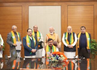 नितिन नबीन ने संभाली बीजेपी के राष्ट्रीय अध्यक्ष की कुर्सी, पीएम मोदी रहे मौजूद