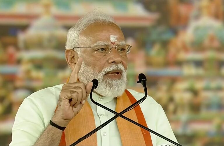 तमिलनाडु में पीएम मोदी ने 4400 करोड़ की परियोजनाओं का किया उद्घाटन, मंदिर में की पूजा अर्चना